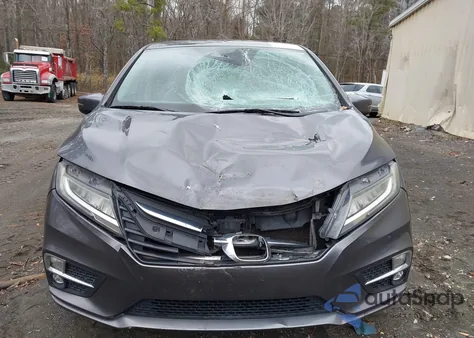 2019 Honda Odyssey Elite из США, поврежденный, VIN 5FNRL6H95KB048537